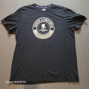 Under Armour Honor & Empower Wounded Warrior T Shirt Mens XL Loose Heatgear